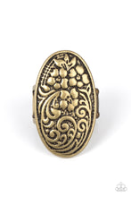 Load image into Gallery viewer, Floral Fortress - Brass Ring - NEW RELEASE
