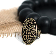 Load image into Gallery viewer, Floral Fortress - Brass Ring - NEW RELEASE
