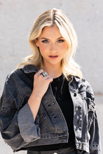 Load image into Gallery viewer, Daringly Deco - Black Ring - NEW RELEASE
