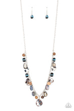 Load image into Gallery viewer, Caribbean Charisma - Blue Necklace - NEW RELEASE
