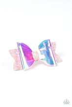 Load image into Gallery viewer, Futuristic Favorite - Pink Iridescent Hair Clip - NEW RELEASE
