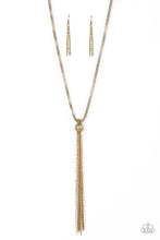 Load image into Gallery viewer, Metallic MESH-Up - Brass Convention Necklace - NEW RELEASE
