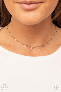 Cupids Cutest Valentine - Rose Gold Heart Choker - NEW RELEASE