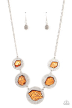 Load image into Gallery viewer, Raw Charisma - Orange Necklace - NEW RELEASE
