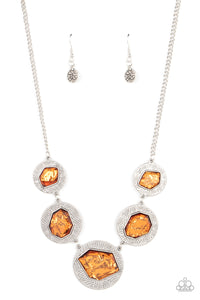 Raw Charisma - Orange Necklace - NEW RELEASE