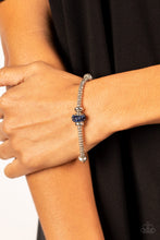 Load image into Gallery viewer, Downtown Decoupage - Blue Bracelet - NEW RELEASE
