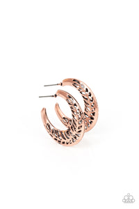 Wanderlust Wilderness - Copper Hoop Earring - NEW RELEASE