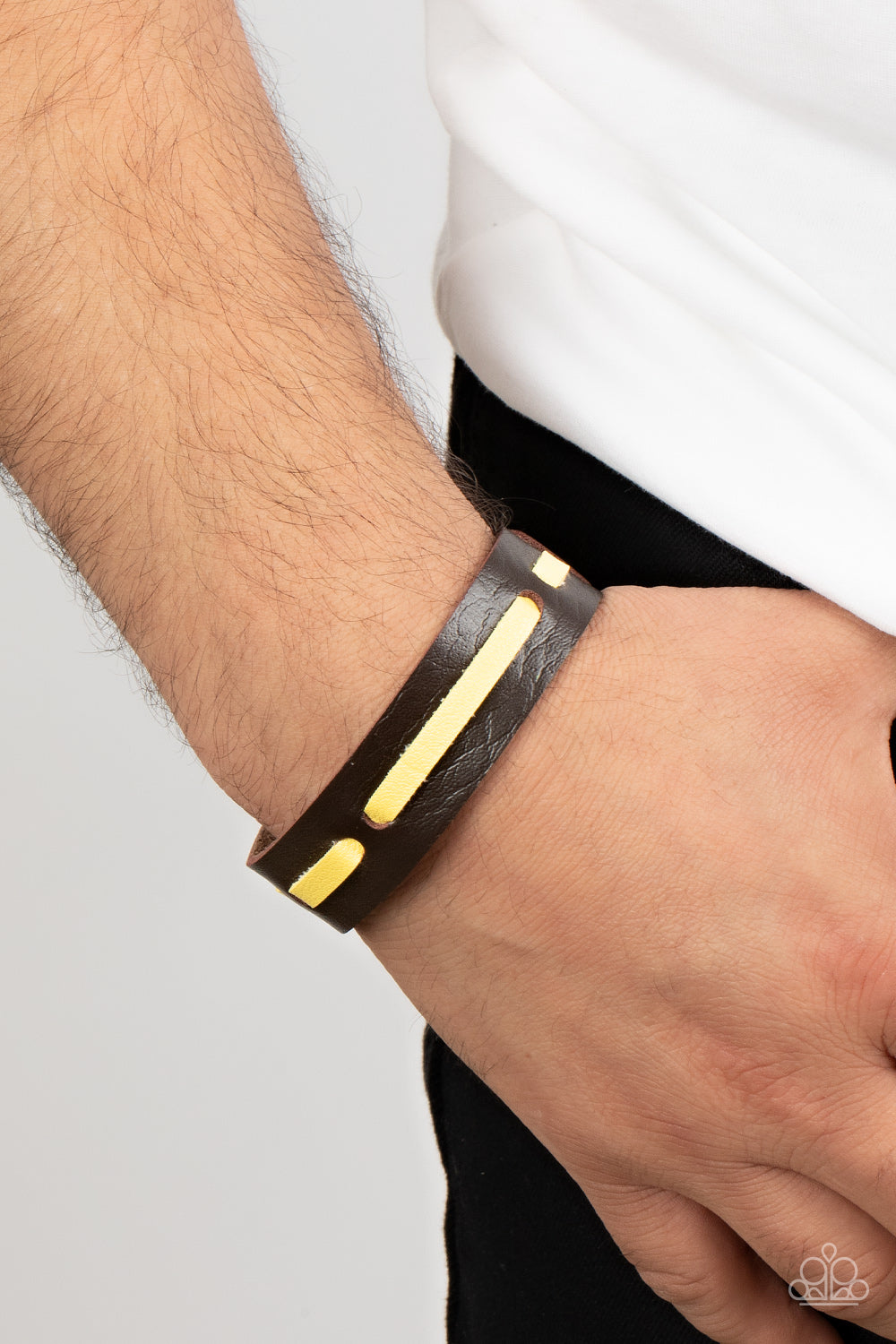 Ride Easy - Yellow Snap Bracelet - NEW RELEASE