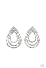 Load image into Gallery viewer, Take a POWER Stance - White Earring - NEW RELEASE
