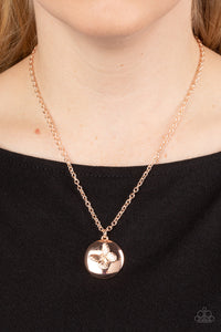 Monarch Meadow - Gold Butterfly Necklace -Convention 2023 - NEW RELEASE