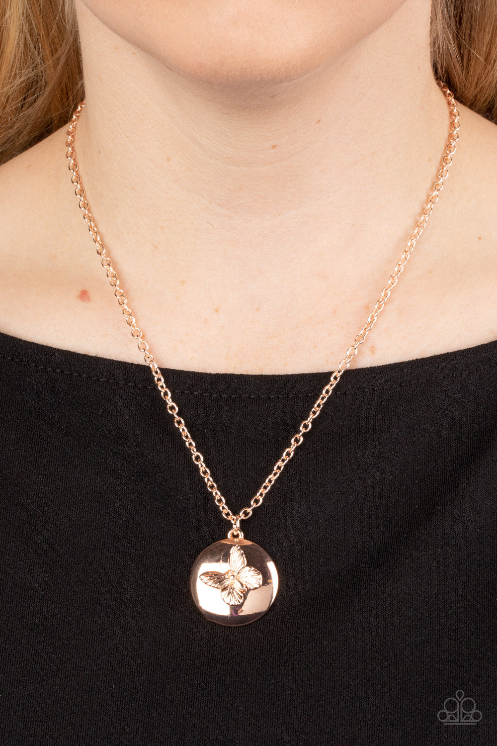 Monarch Meadow - Gold Butterfly Necklace -Convention 2023 - NEW RELEASE