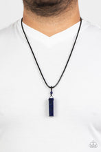 Load image into Gallery viewer, Comes Back ZEN-fold - Blue Men Necklace - NEW RELEASE
