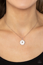 Load image into Gallery viewer, Do What You Love - Rose Gold Heart Necklace - NEW RELEASE
