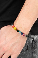 Load image into Gallery viewer, Canyon Kaleidoscope - Multi Lava Rock Bracelet - NEW RELEASE
