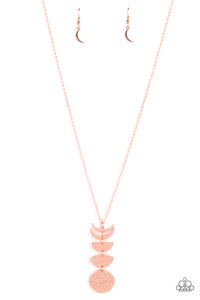 Phase Out - Copper Moon Necklace - NEW RELEASE