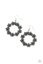 Load image into Gallery viewer, Floral Halos - Blue Flower Earring - NEW RELEASE

