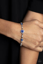 Load image into Gallery viewer, Amor Actually - Blue Heart Bracelet - NEW RELEASE

