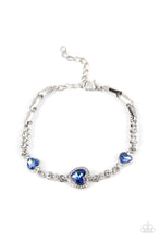 Load image into Gallery viewer, Amor Actually - Blue Heart Bracelet - NEW RELEASE
