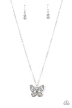 Load image into Gallery viewer, Flutter Forte - White Butterfly Necklace - NEW RELEASE

