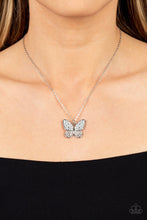 Load image into Gallery viewer, Flutter Forte - White Butterfly Necklace - NEW RELEASE
