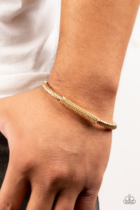 CABLE-Minded - Gold Convention Bracelet - NEW RELEASE