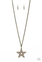 Load image into Gallery viewer, Superstar Stylist - Brass Star Necklace - NEW RELEASE
