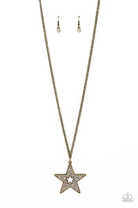 Superstar Stylist - Brass Star Necklace - NEW RELEASE