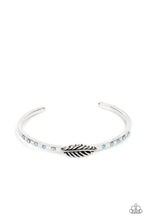 Load image into Gallery viewer, Free-Spirited Shimmer - Blue Cuff Bracelet- NEW RELEASE

