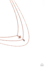 Load image into Gallery viewer, Trendy Twinkle - Copper Necklace - NEW RELEASE
