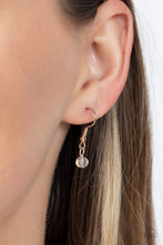 Load image into Gallery viewer, Modern Moonbeam - Rose Gold Moon Necklace - Convention 2023 - NEW RELEASE
