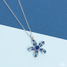 Load image into Gallery viewer, Botanical Ballad - Blue Flower Necklace - NEW RELEASE
