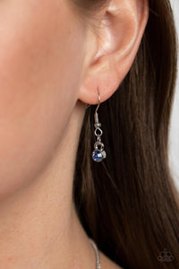 Razor-Sharp Refinement - Blue Iridescent Necklace - NEW RELEASE