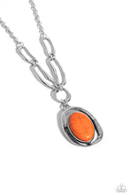 Load image into Gallery viewer, Sandstone Stroll - Orange Convention Necklace - NEW RELEASE
