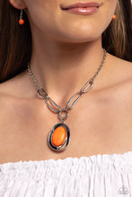 Load image into Gallery viewer, Sandstone Stroll - Orange Convention Necklace - NEW RELEASE
