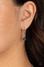 Load image into Gallery viewer, Swinging Shimmer - Blue Necklace - NEW RELEASE
