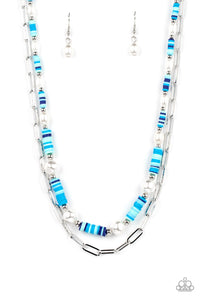 Tidal Trendsetter - Blue Convention Necklace - NEW RELEASE