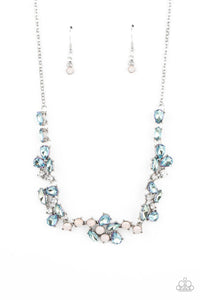Welcome to the Ice Age - Blue Iridescent Necklace - NEW RELEASE