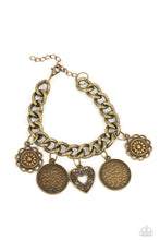 Load image into Gallery viewer, Complete CHARM-ony - Brass Charm Bracelet - NEW RELEASE
