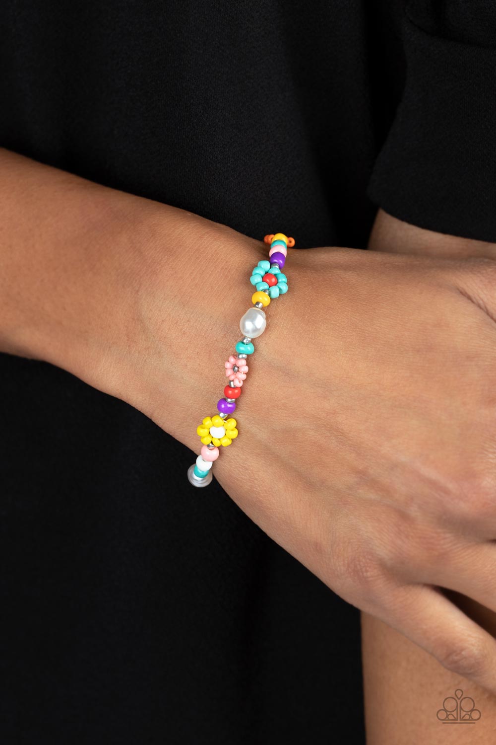 Groovy Gerberas - Multi Bracelet - NEW RELEASE- can be used as an anklet with medium and small ankles or can connect two together for a bigger size!