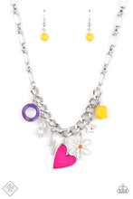Load image into Gallery viewer, Living in CHARM-ony - Multi Fashion Fix Necklace - NEW RELEASE
