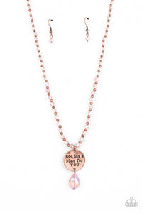 Priceless Plan - Copper Necklace - NEW RELEASE