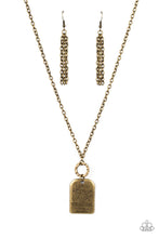 Load image into Gallery viewer, Persevering Philippians - Brass Necklace - NEW RELEASE
