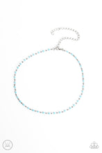 Load image into Gallery viewer, Neon Lights - Blue Choker Necklace - NEW RELEASE
