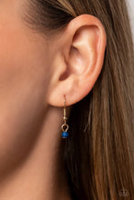 Load image into Gallery viewer, High School Reunion - Blue Smiley Necklace - NEW RELEASE
