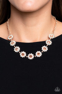 Blooming Brilliance - Rose Gold Flower Necklace - NEW RELEASE