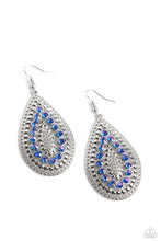 Load image into Gallery viewer, Spirited Socialite - Blue Earring - NEW RELEASE

