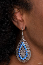 Load image into Gallery viewer, Spirited Socialite - Blue Earring - NEW RELEASE
