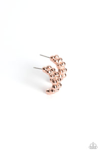 Bubbling Beauty - Rose Gold Hoop Earring - NEW RELEASE