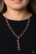 Load image into Gallery viewer, Chiseled Catwalk - Copper Necklace - NEW RELEASE
