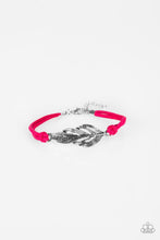 Load image into Gallery viewer, Faster Than Flight - Pink Feather Bracelet - NEW RELEASE
